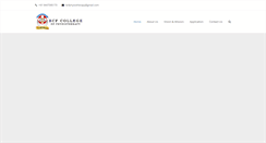 Desktop Screenshot of bcfcollegeofphysiotherapy.com